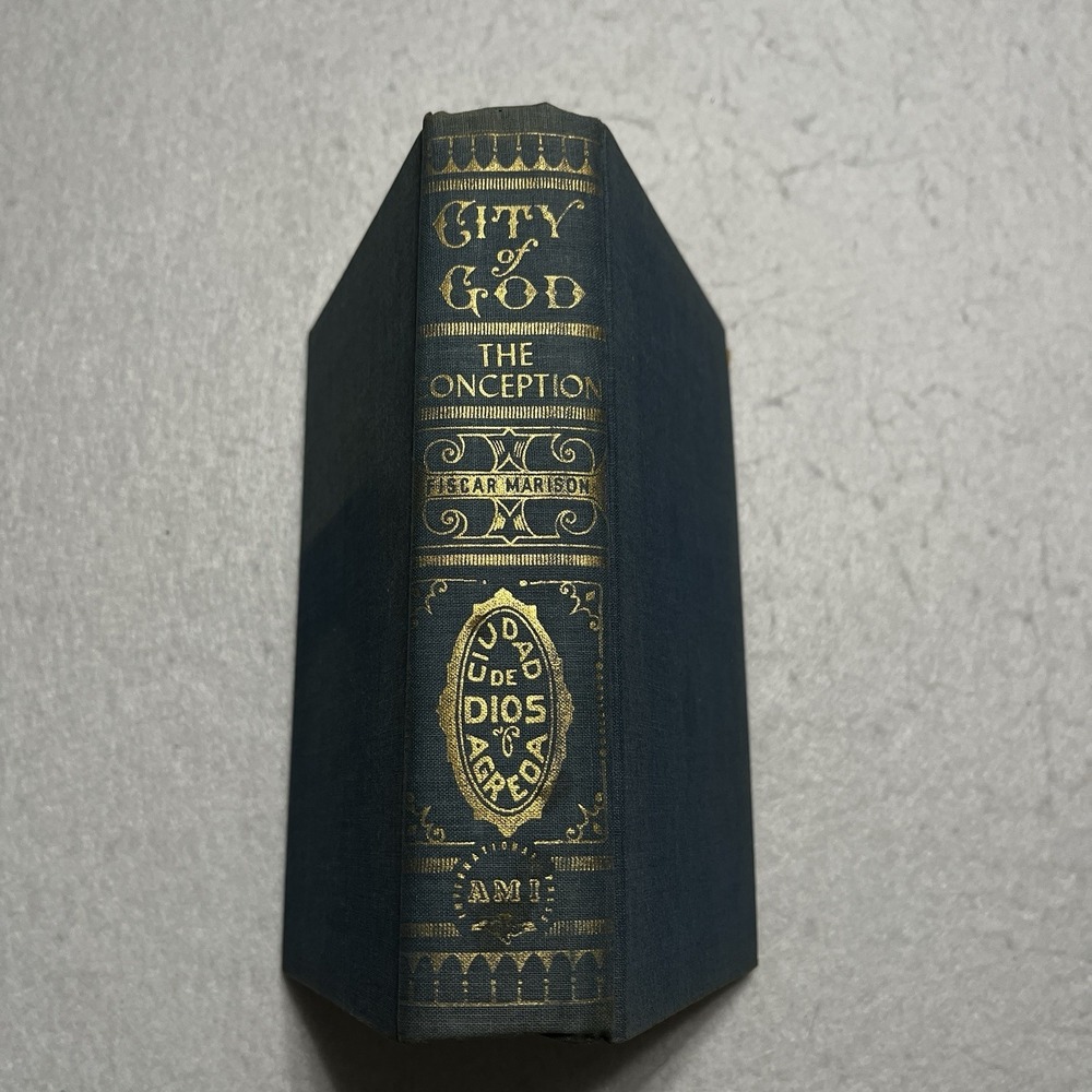 City‎ of God Set Of 3 Conception Incarnation Coronation Marison 1971 AMI Press